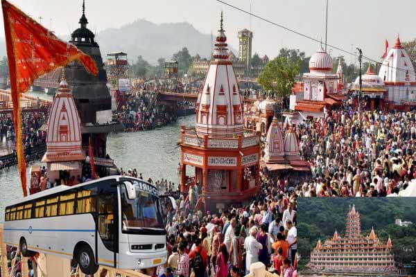 Same day haridwar rishikesh tour by luxury bus